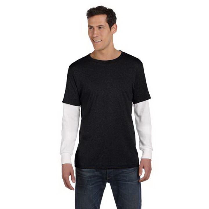 t shirt over long sleeve style