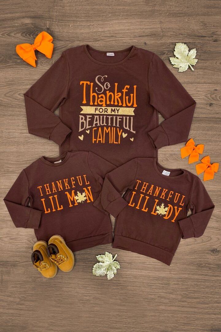 family thanksgiving t shirts