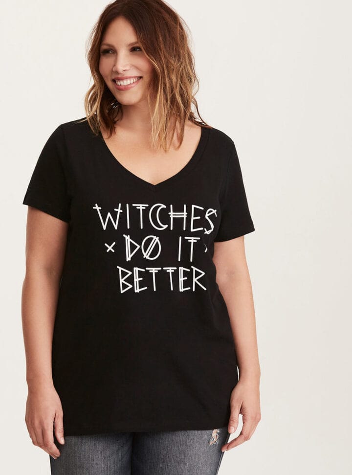 women's plus size halloween t shirts at home