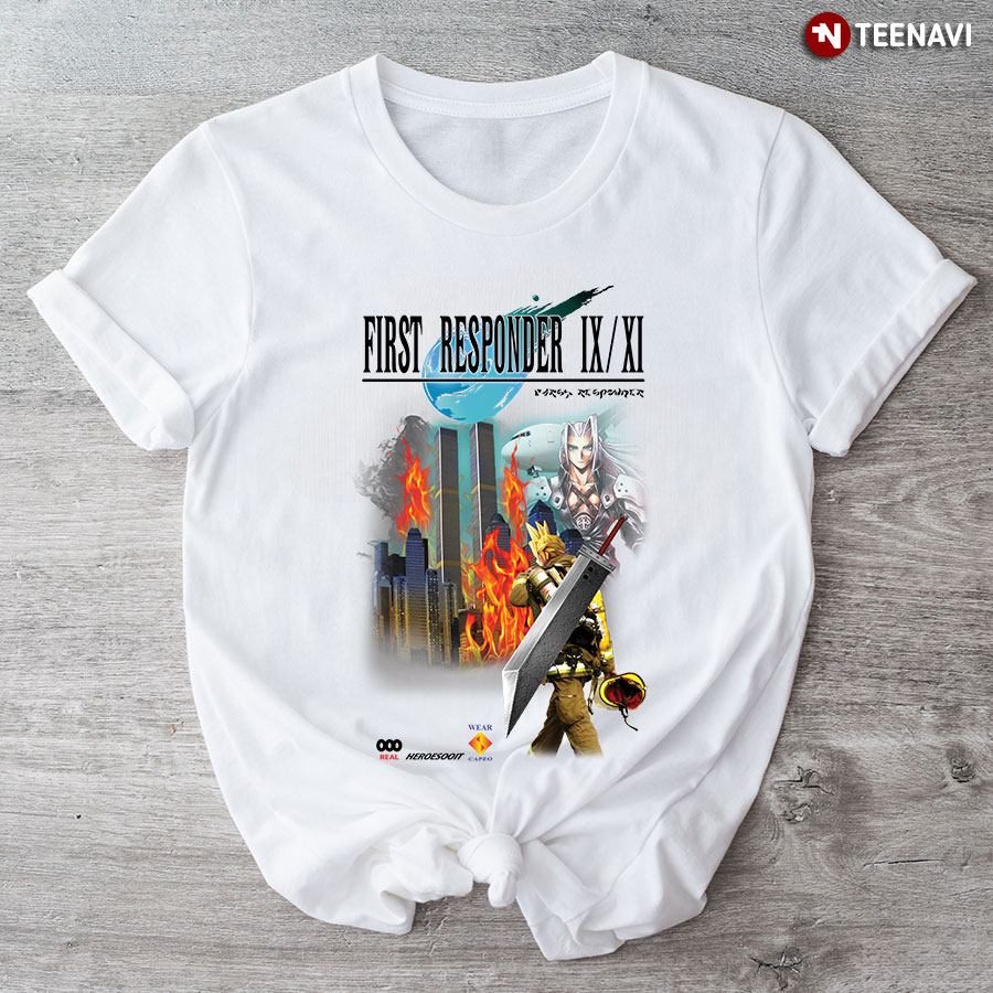 First Responder Final Fantasy 9/11 Shirt