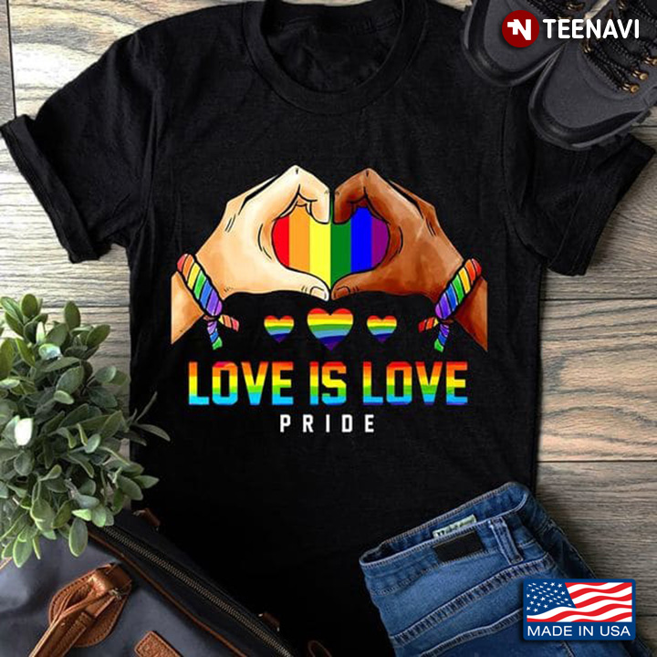LGBT Shirt, Love Is Love Pride