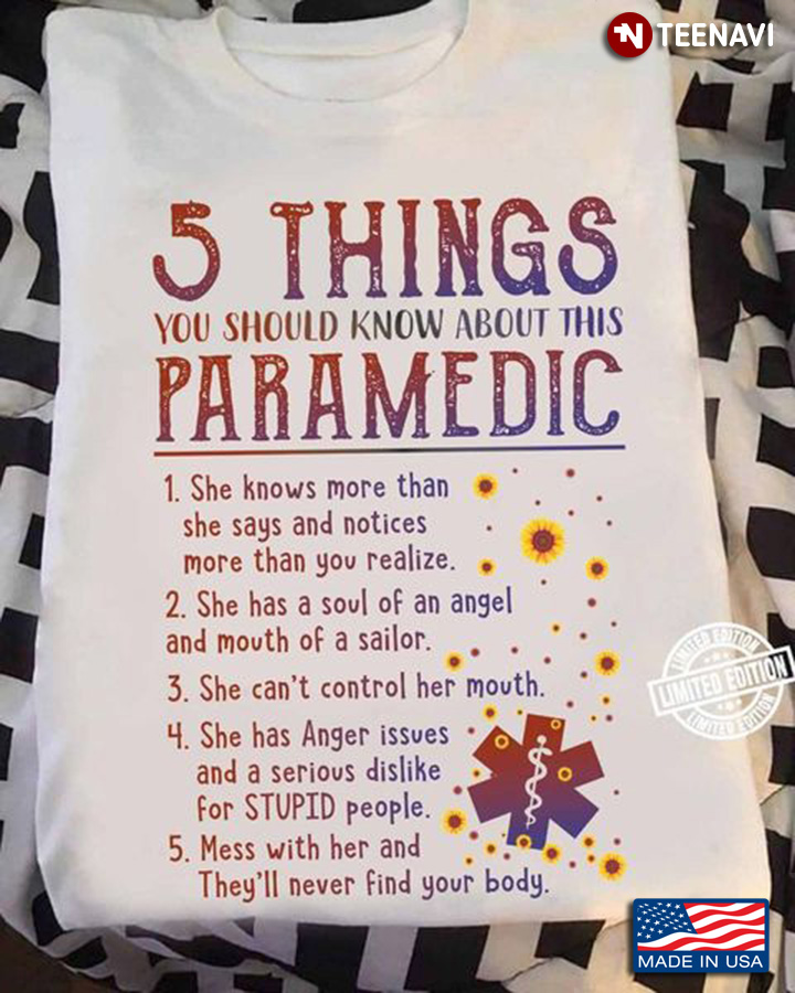 5 Things You Should Know About This Paramedic