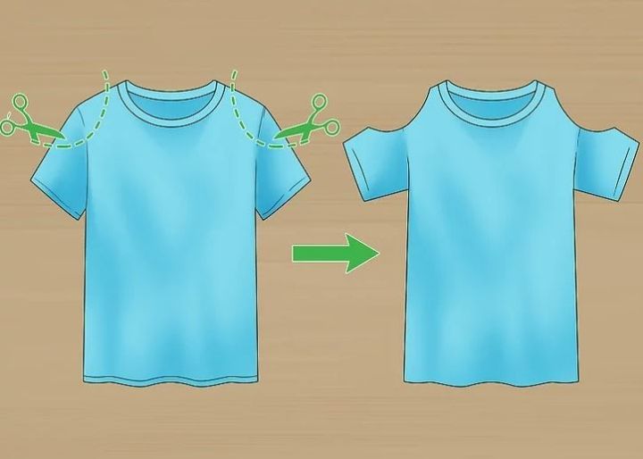 how to make a t shirt cute