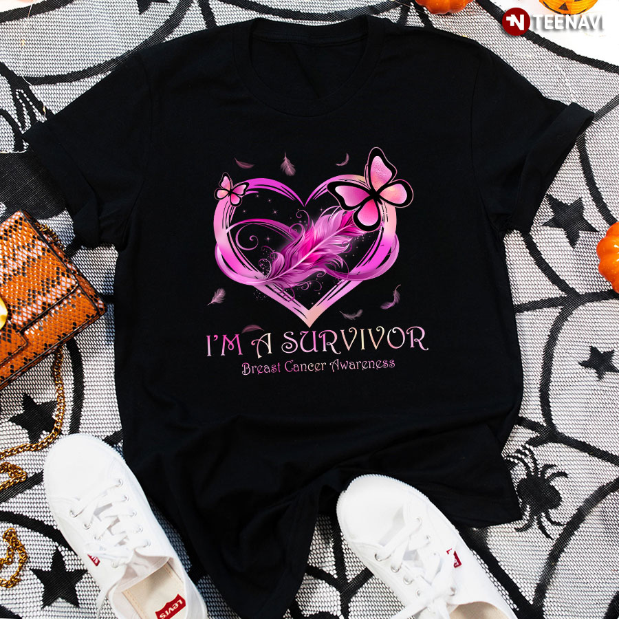 I'm A Survivor Breast Cancer Awareness T-Shirt