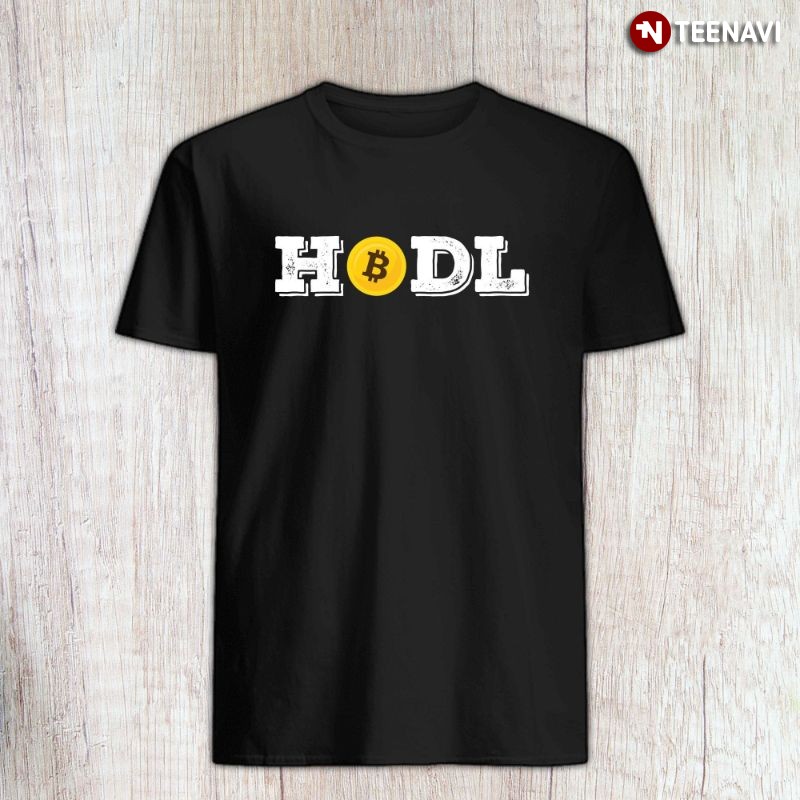 Bitcoin Shirt, HODL