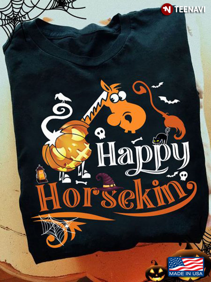 Horse Halloween Shirt, Happy Horsekin