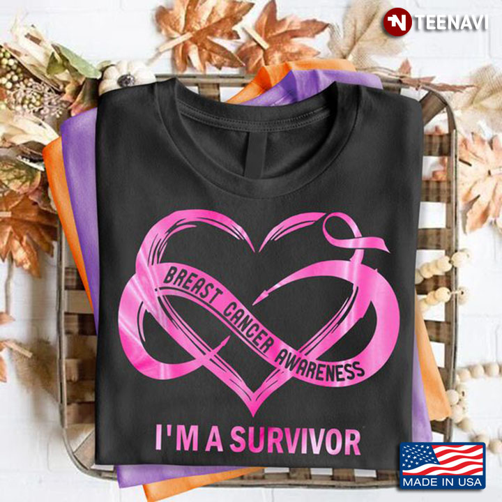 Breast Cancer Awareness Shirt, Breast Cancer Awareness I'm A Survivor
