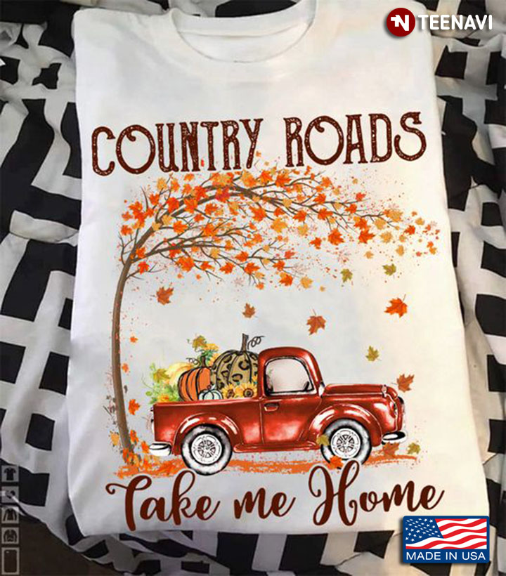 Country Roads Shirt, Country Roads Take Me Home Leopard