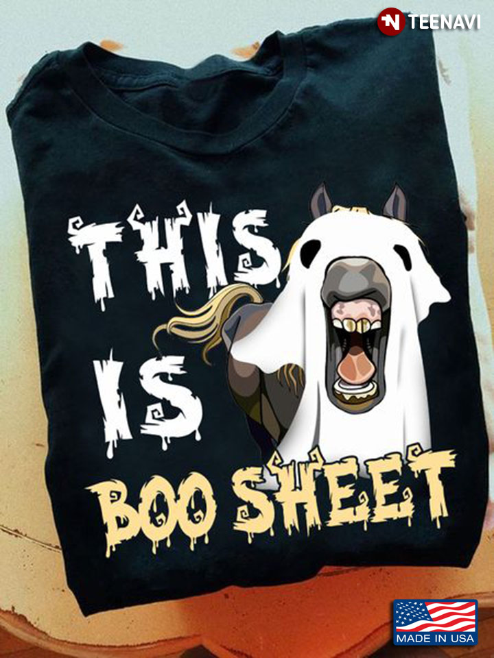 Boo Horse Shirt, This Is Boo Sheet