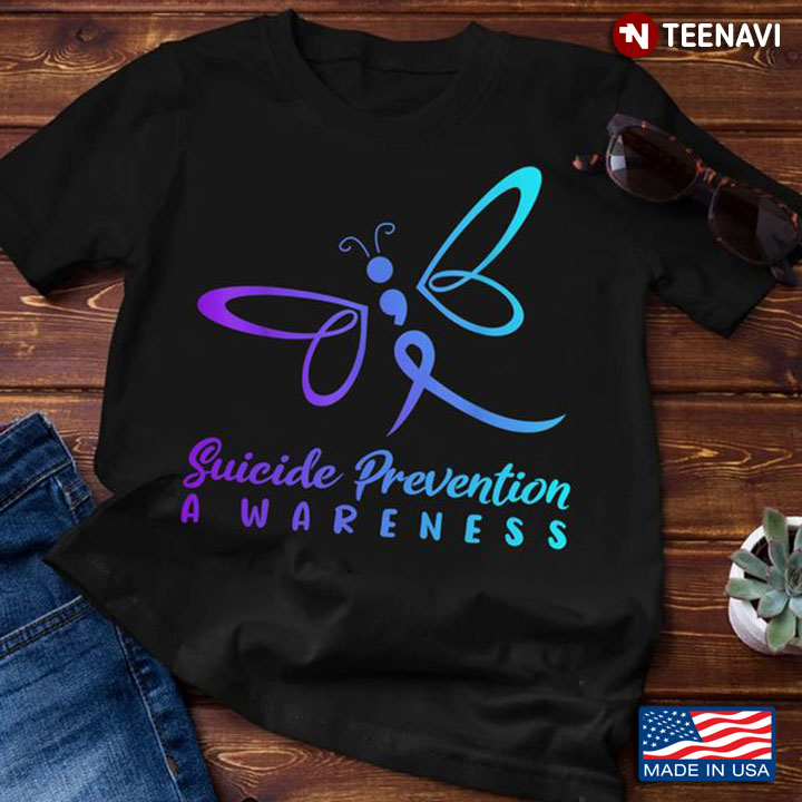 Suicide Awareness Shirt, Suicide Prevention Awareness Butterfly