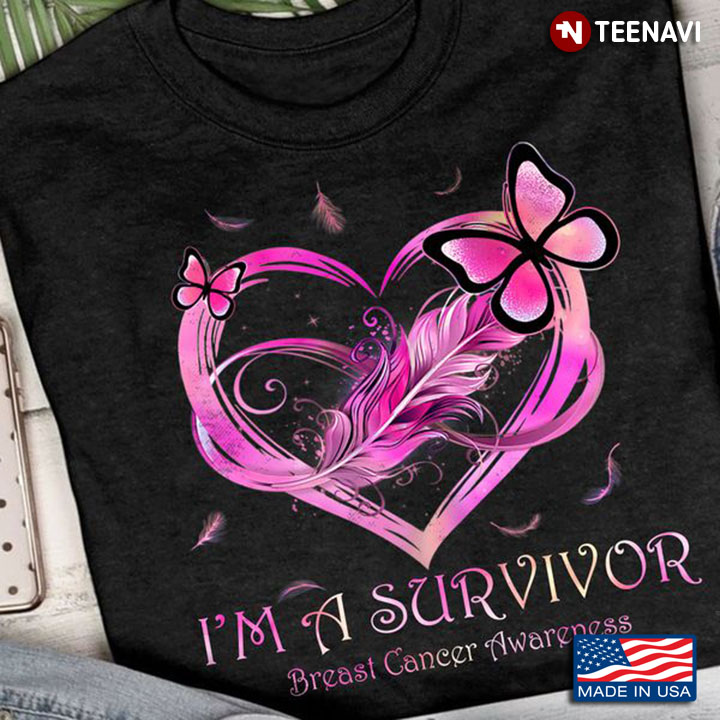Breast Cancer Survivor Shirt, I'm A Survivor Breast Cancer Awareness