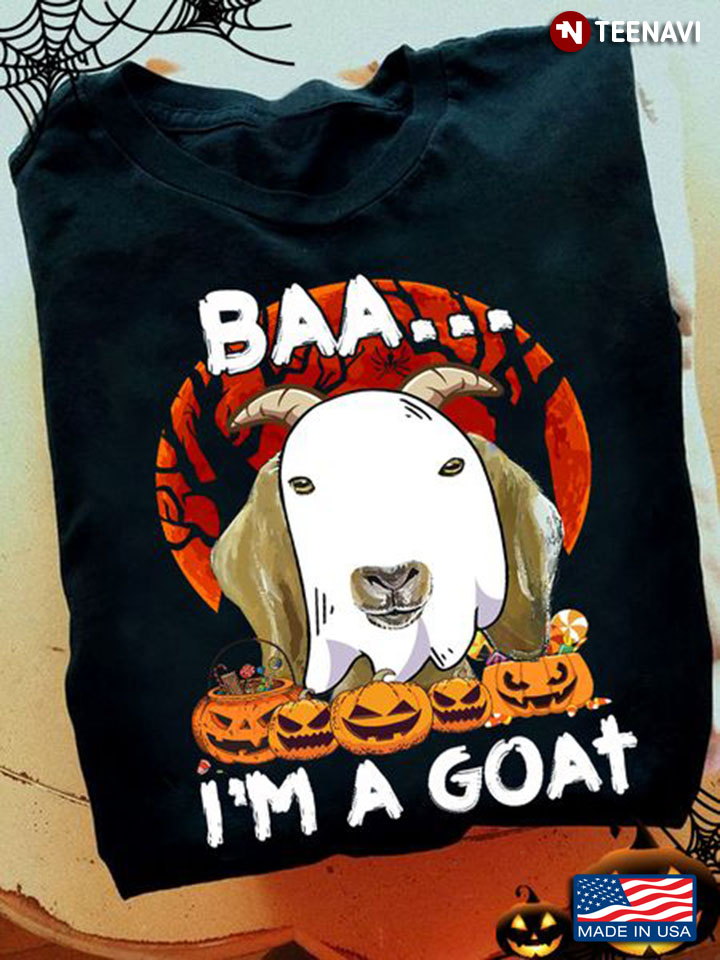 Halloween Goat Shirt, Baa I'm A Goat