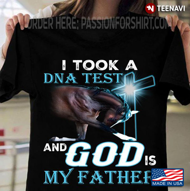 Christ Shirt, I Took A DNA Test And God Is My Father