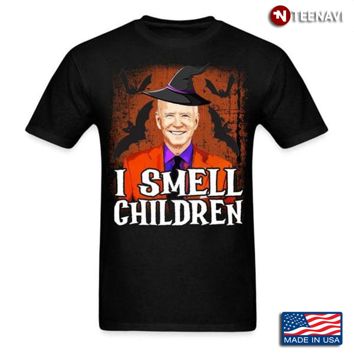 Biden Halloween Shirt, I Smell Children