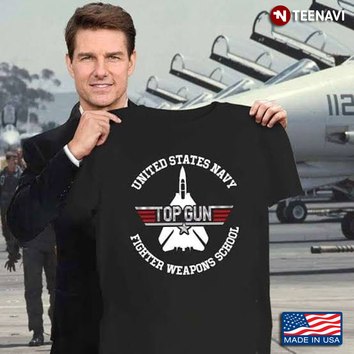 Top Gun Shirt, United States Navy Fighter Weapons School