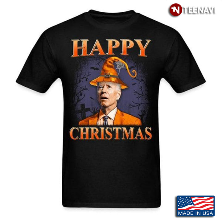 Biden Witch Shirt, Happy Christmas