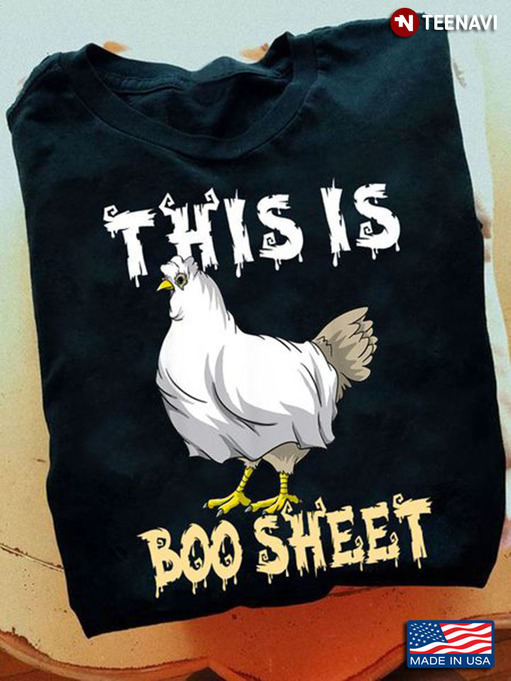 Chicken Boo Shirt, This Is Boo Sheet
