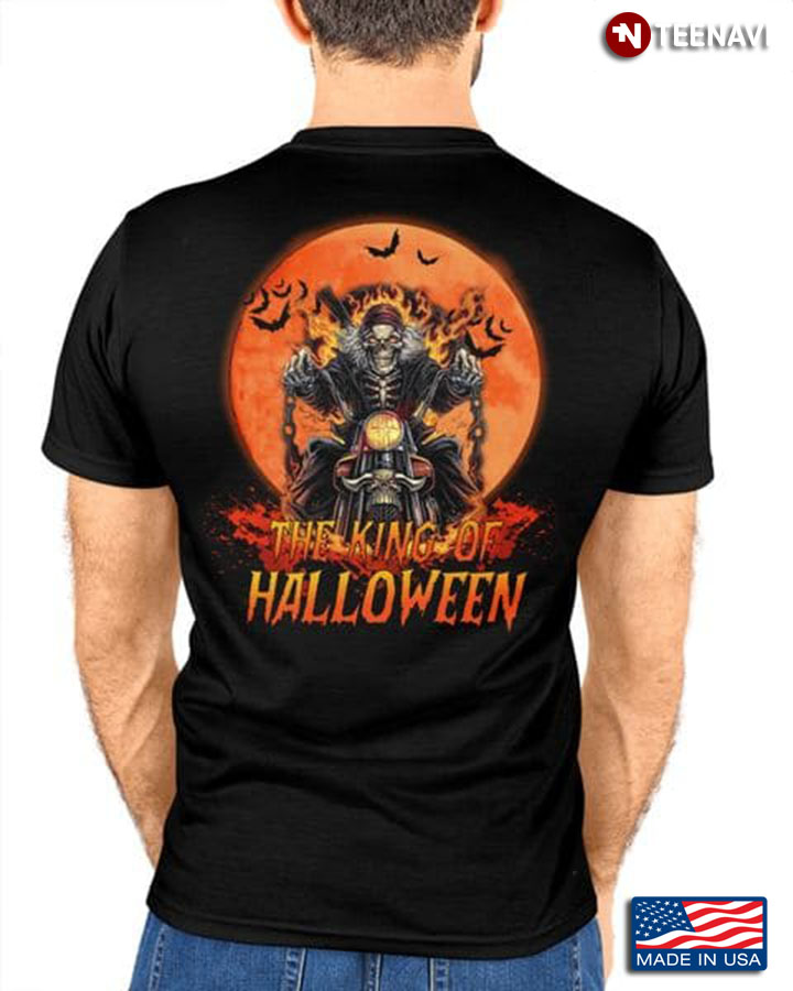 Halloween Motorcycle Shirt, The King Of Halloween