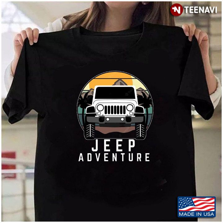 Jeep Shirt, Vintage Jeep Adventure