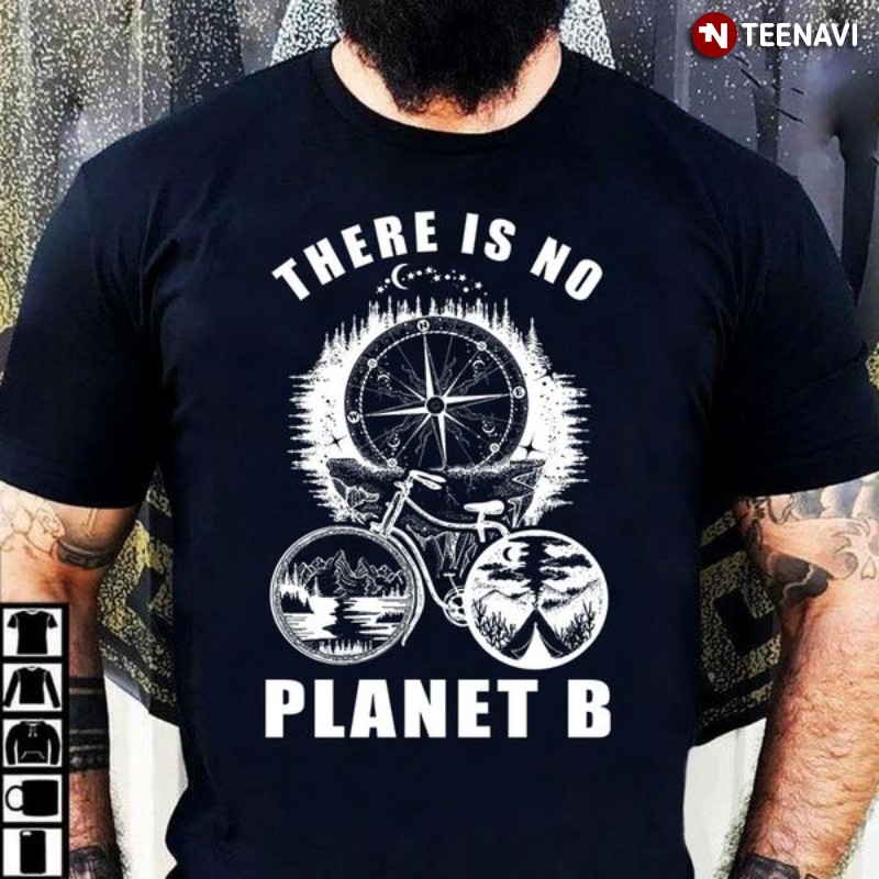 Mountain Biking Shirt, There Is No Planet B
