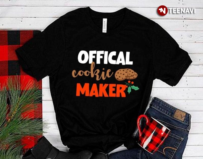 Christmas Cookie Shirt, Offical Cookie Maker