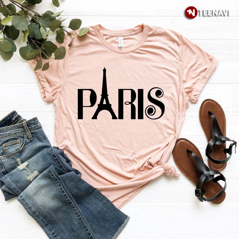 Paris Shirt, Paris Eiffel Tower