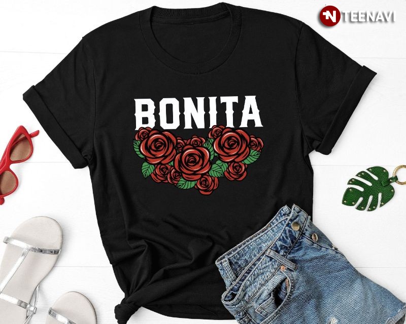 Spanish Red Roses Shirt, Bonita