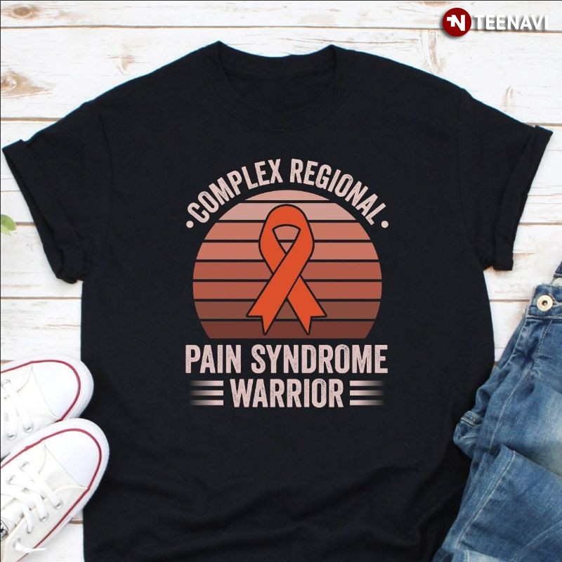 Retro CRPS Awareness Shirt, Complex Regional Pain Syndrome Warrior