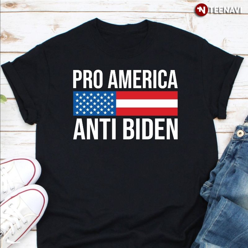 US President Anti-Biden Shirt, Pro America Anti-Biden