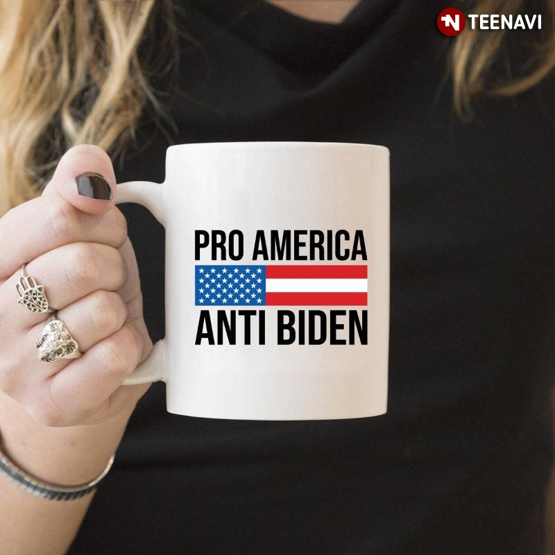 US President Anti-Biden Mug, Pro America Anti-Biden
