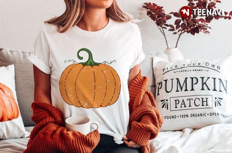 Pumpkin Fall Shirt, Funny Pumpkin