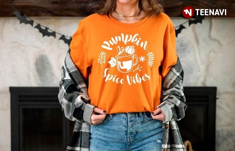 Pumpkin Latte Shirt, Pumpkin Spice Vibes