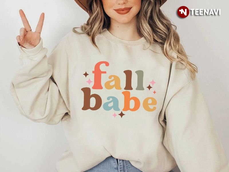 Fall Sweatshirt, Fall Babe