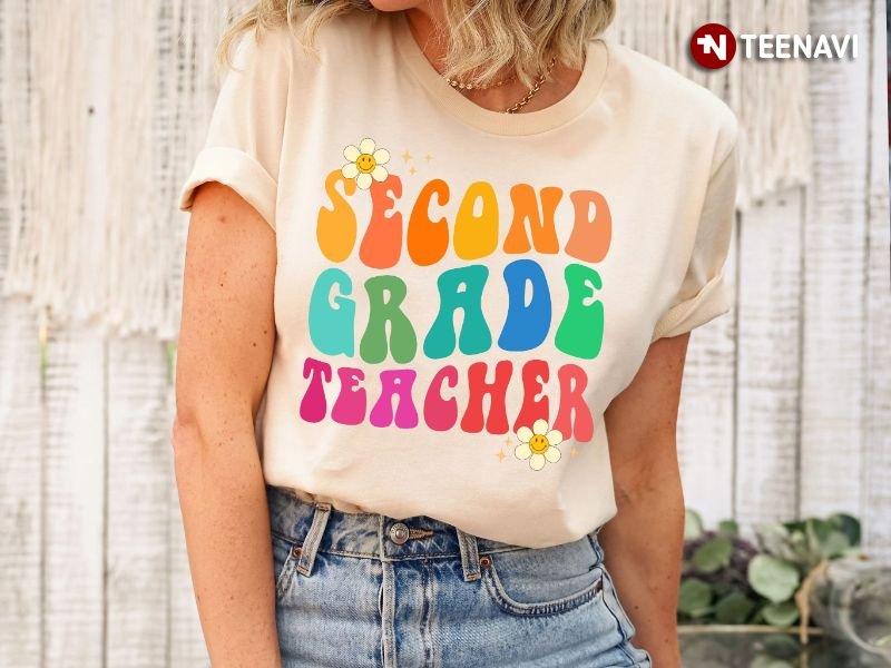 2nd Grade Teacher Shirt, Second Grade Teacher