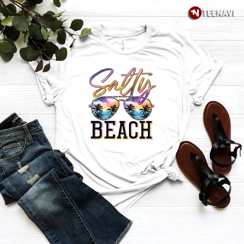 Summer Vibes Shirt, Salty Beach