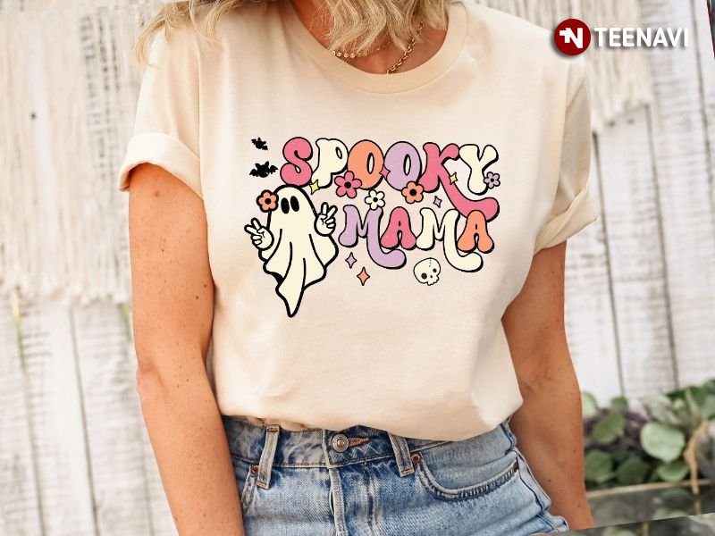 Spooky Mom Shirt, Spooky Mama