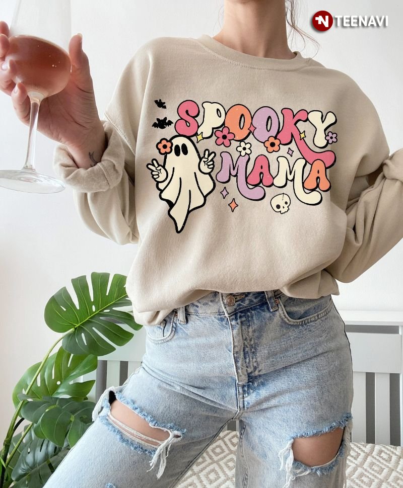 Spooky Sweatshirt, Spooky Mama