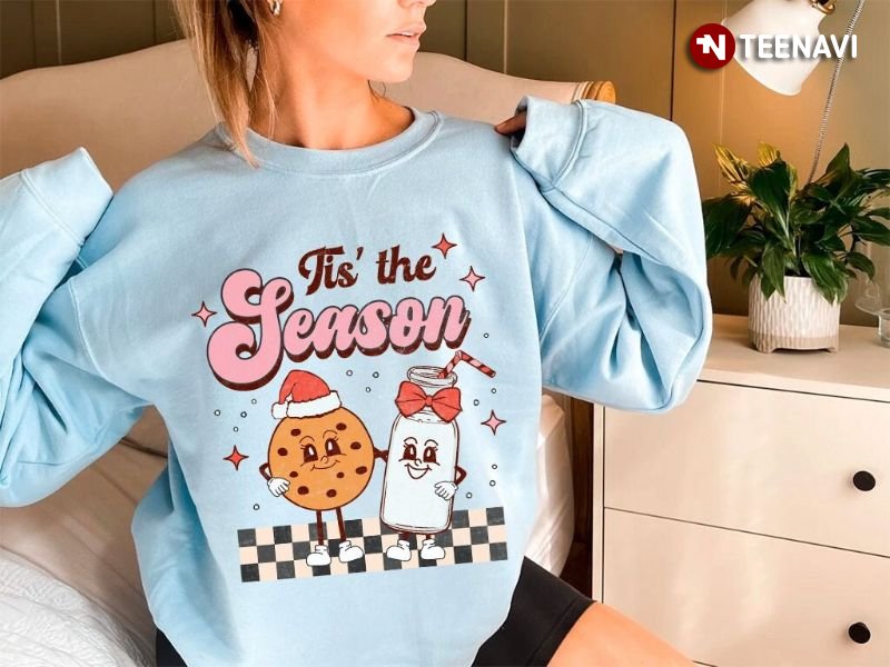 Cute Christmas Sweatshirt, Tis' The Season