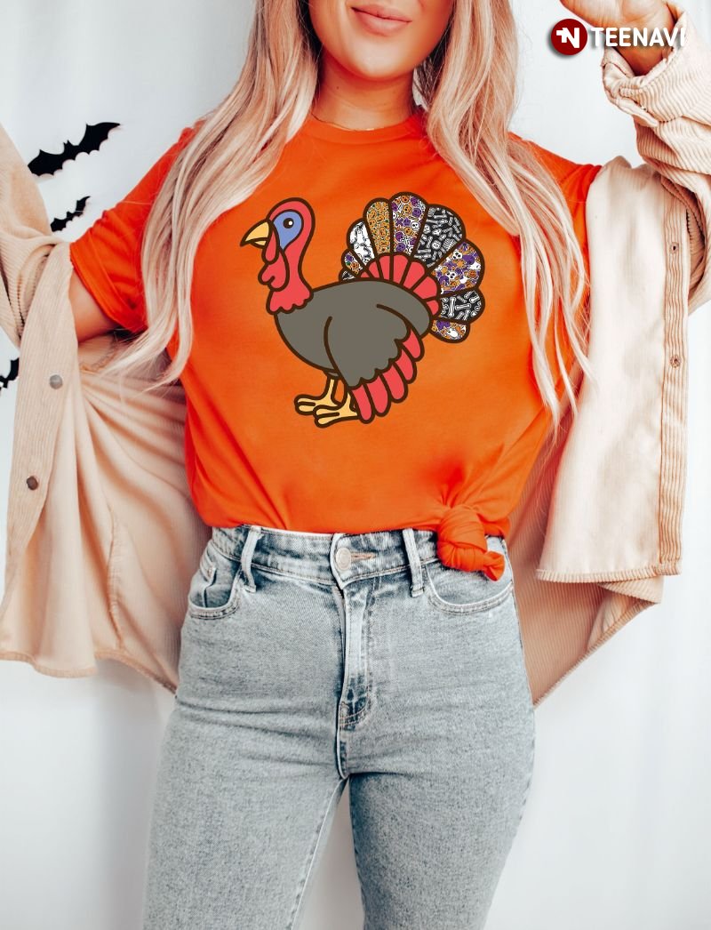 Funny Turkey Shirt, Turkey Happy Thanksgiving