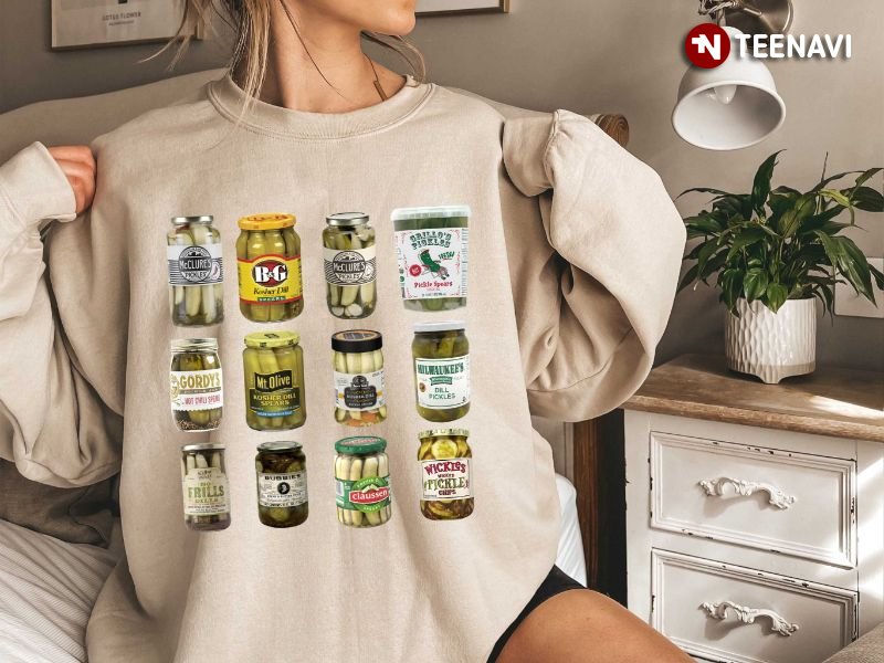 Pickle Sweatshirt, Different Types Of Pickle