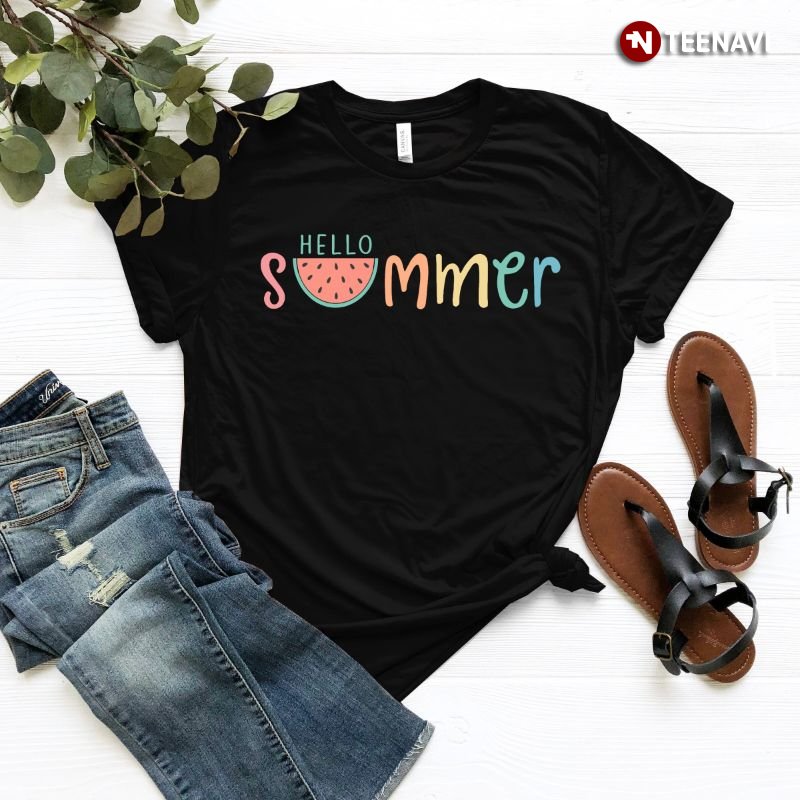Summer Vacation Shirt, Hello Summer