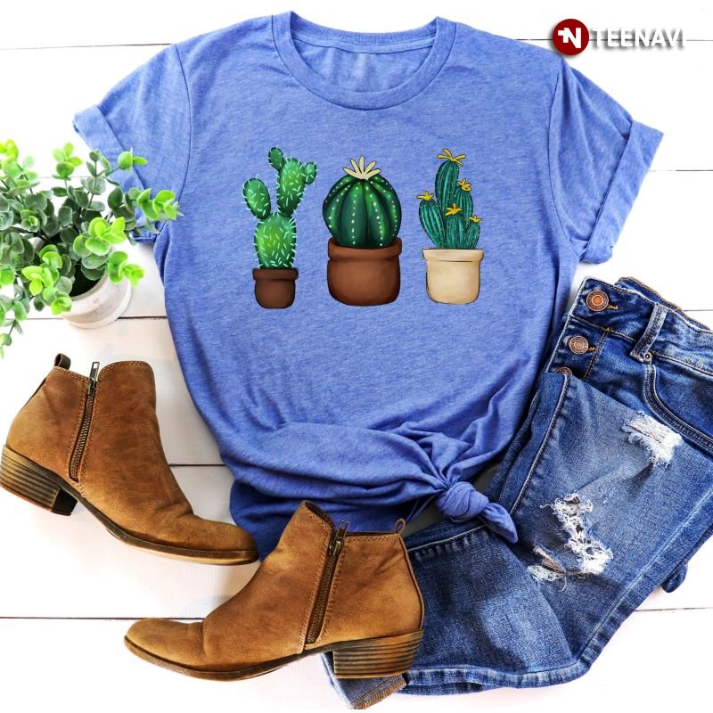 Cute Cactus Shirt, Cactus Plants