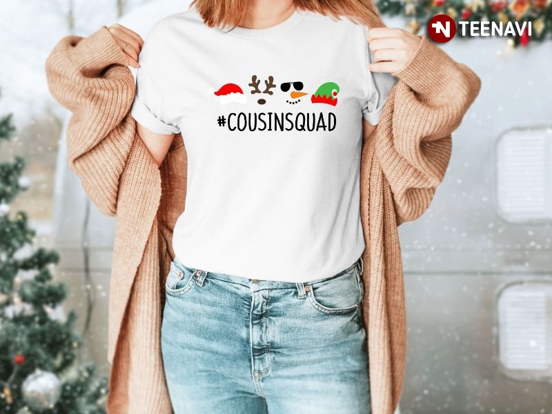 Cousin Christmas Shirt, Cousin Squad