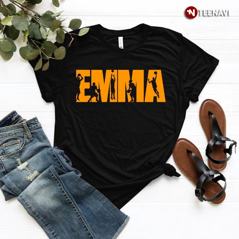 Emma Basketball Player Shirt, Emma
