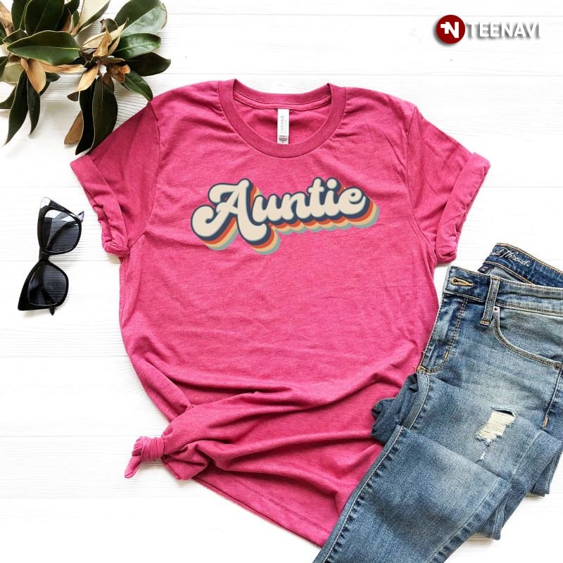 Matching Family Shirt, Auntie
