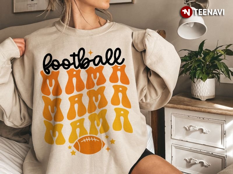 Game Day Sweatshirt, Football Mama Mama Mama