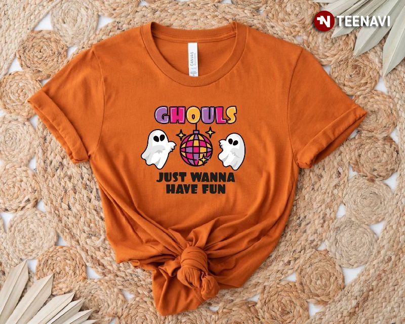 Halloween Ghost Shirt, Ghouls Just Wanna Have Fun