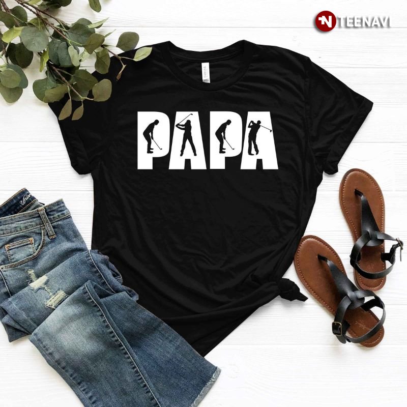Golf Dad Shirt, Papa