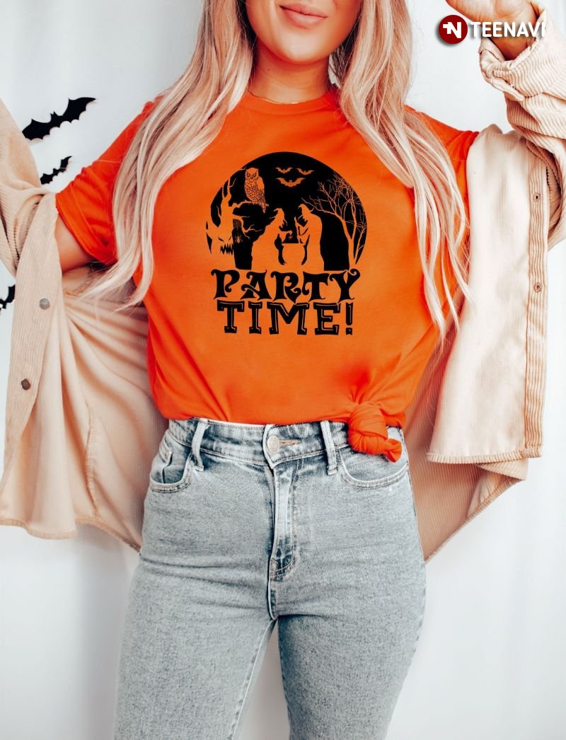 Halloween Party Shirt, Party Time