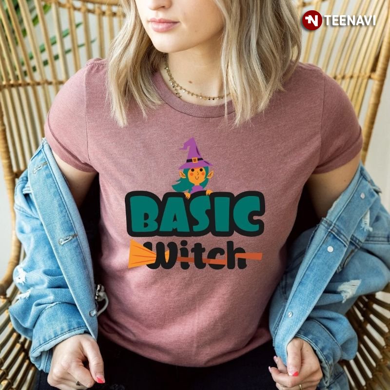 Cute Witch Shirt, Basic Witch